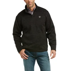 Ariat Men's Caldwell Charcoal Quarter Zip Pullover 10035302