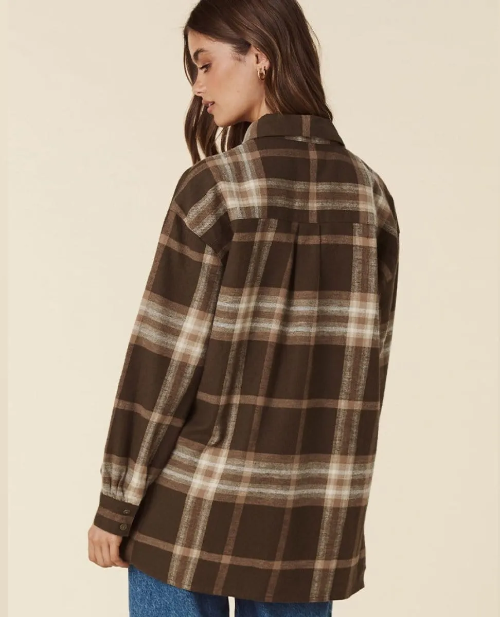 Basecamp Flannel Chocolate