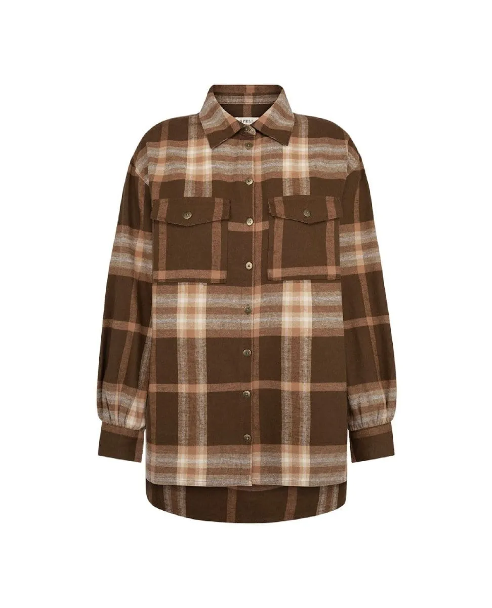 Basecamp Flannel Chocolate