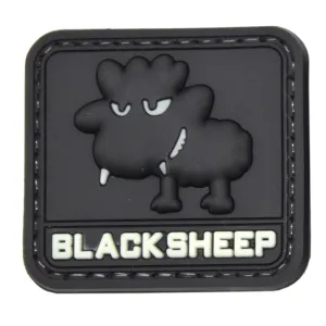 Blacksheep Small Patch Black