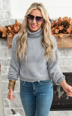 Chenille Turtleneck Sweater - Final Sale