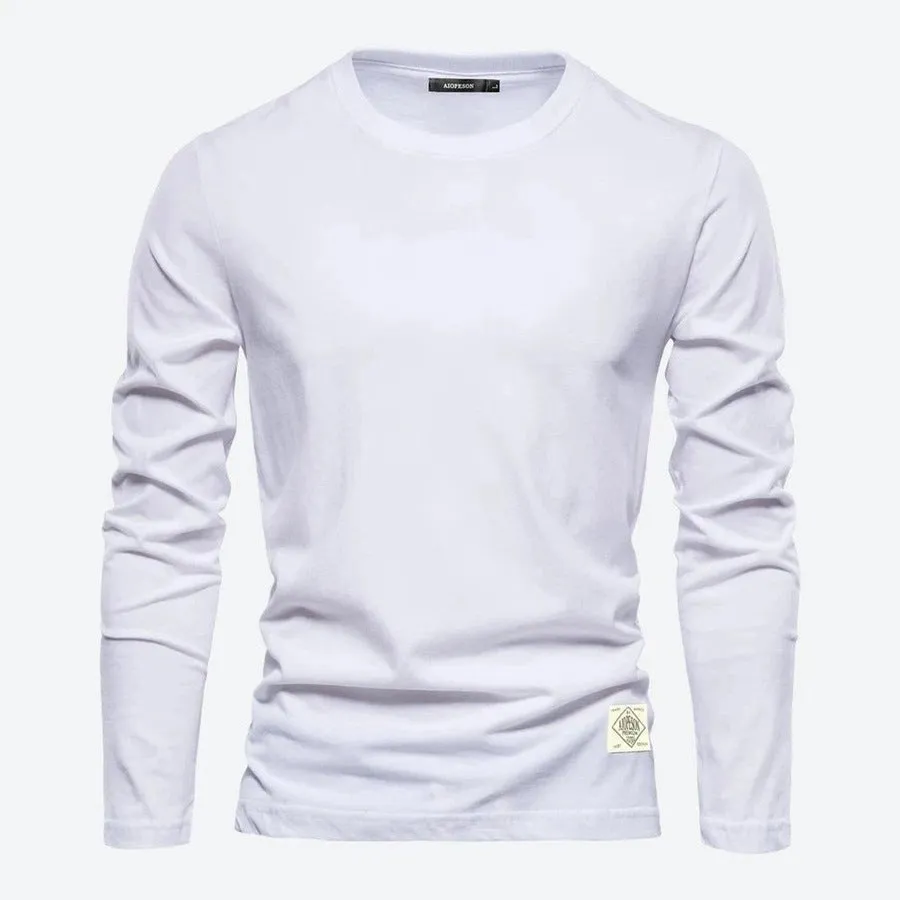 Classic Long-Sleeve Casual T-Shirts