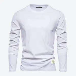 Classic Long-Sleeve Casual T-Shirts