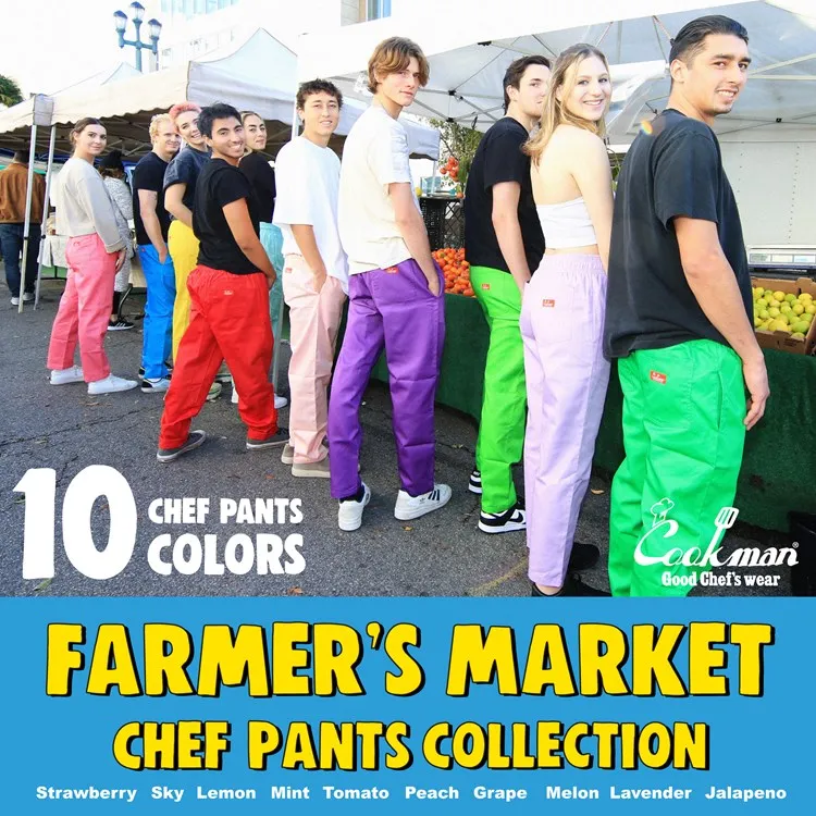 Cookman Chef Pants - Peach