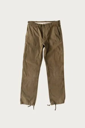 Cotton Canvas Curtis Work Pant - Olive