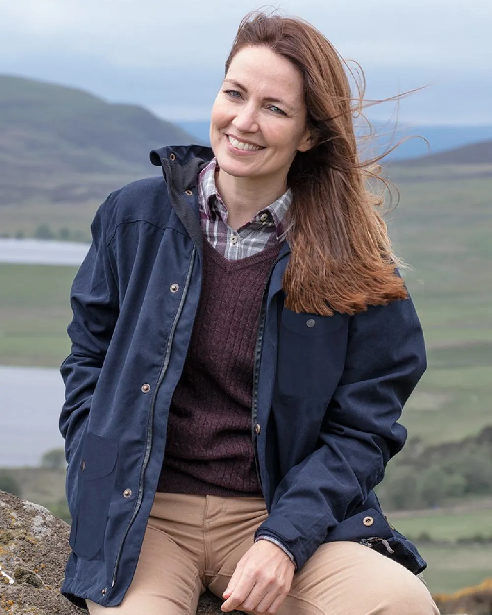 Hoggs of Fife Struther Ladies Field Coat