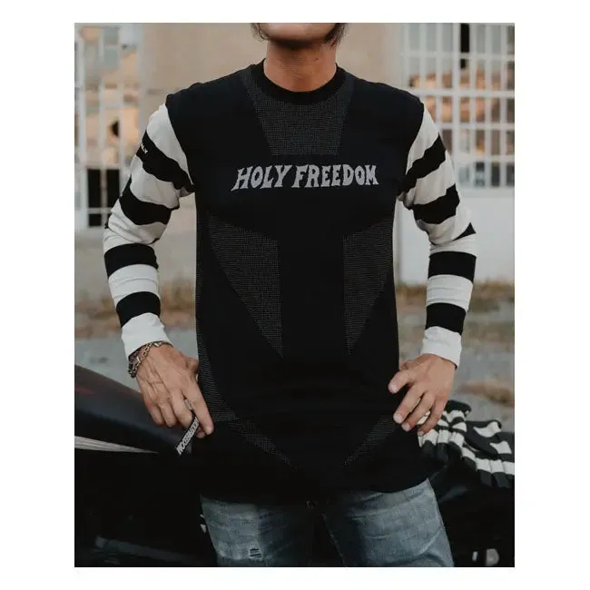 Holy Freedom Gattabuia Long Sleeves T-Shirt Black