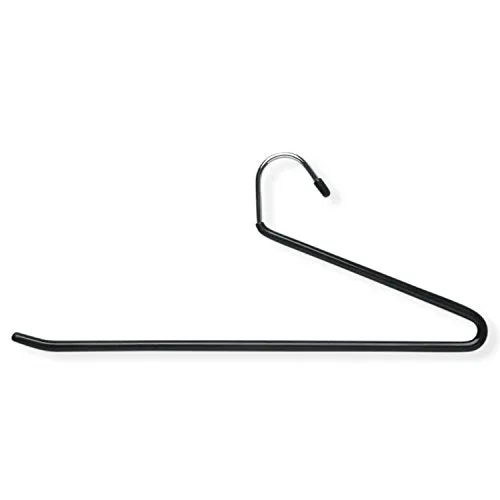 Honey-Can-Do HNG-01199 Open-Ended Vinyl-Coated Pant Hanger, 3-Pack