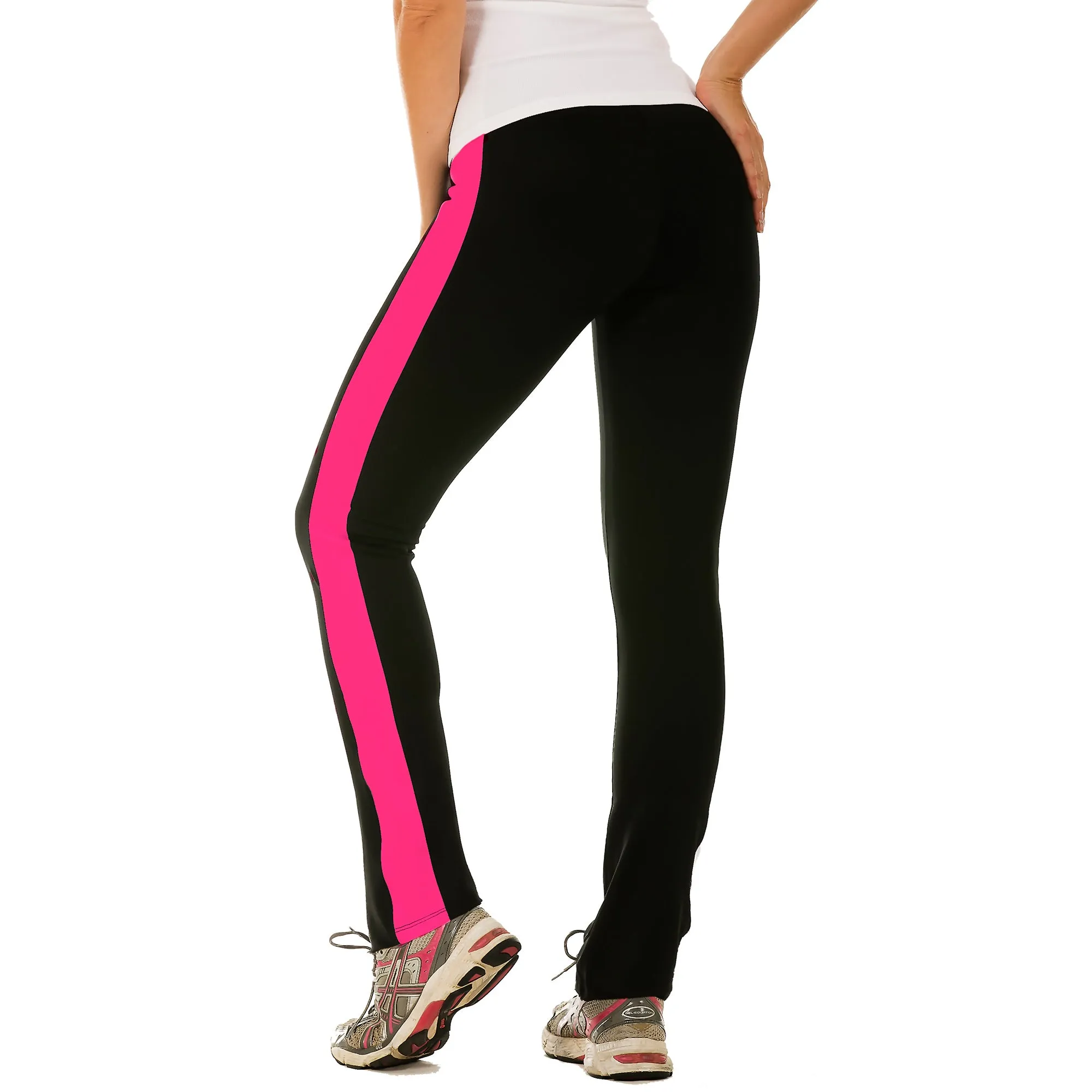 InstantFigure Activewear Compression Color Block Pant AWP013