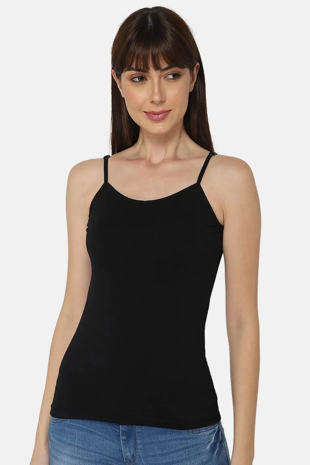 Intimacy Full Coverage Cotton Slip Camisole – CL04 | Non-Padded, Non-Wired & Seamless