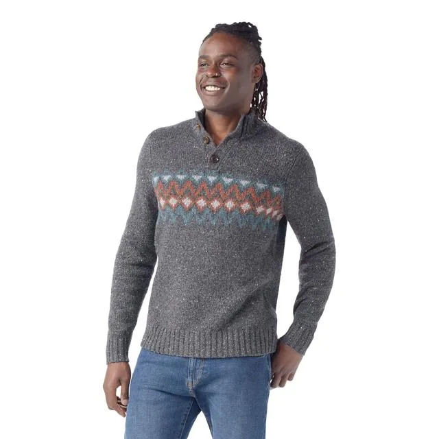 Men's Heavy Henley Sweater