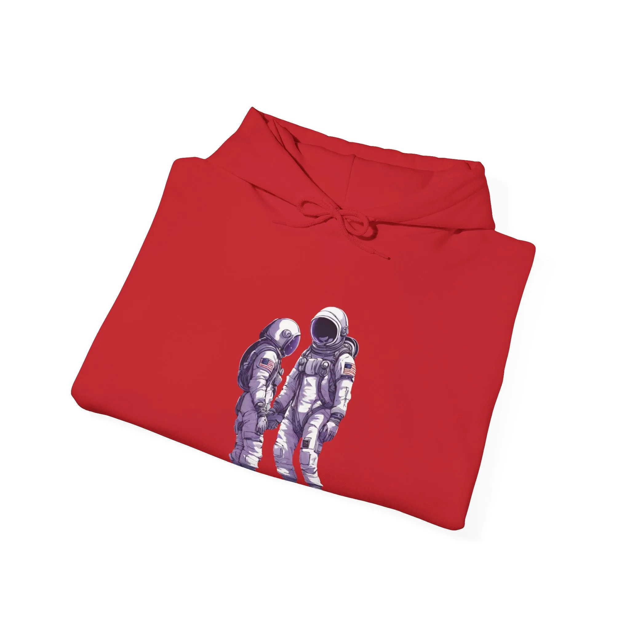 Mission Unknown Astronaut Spaceart Sci-Fi Hoodie