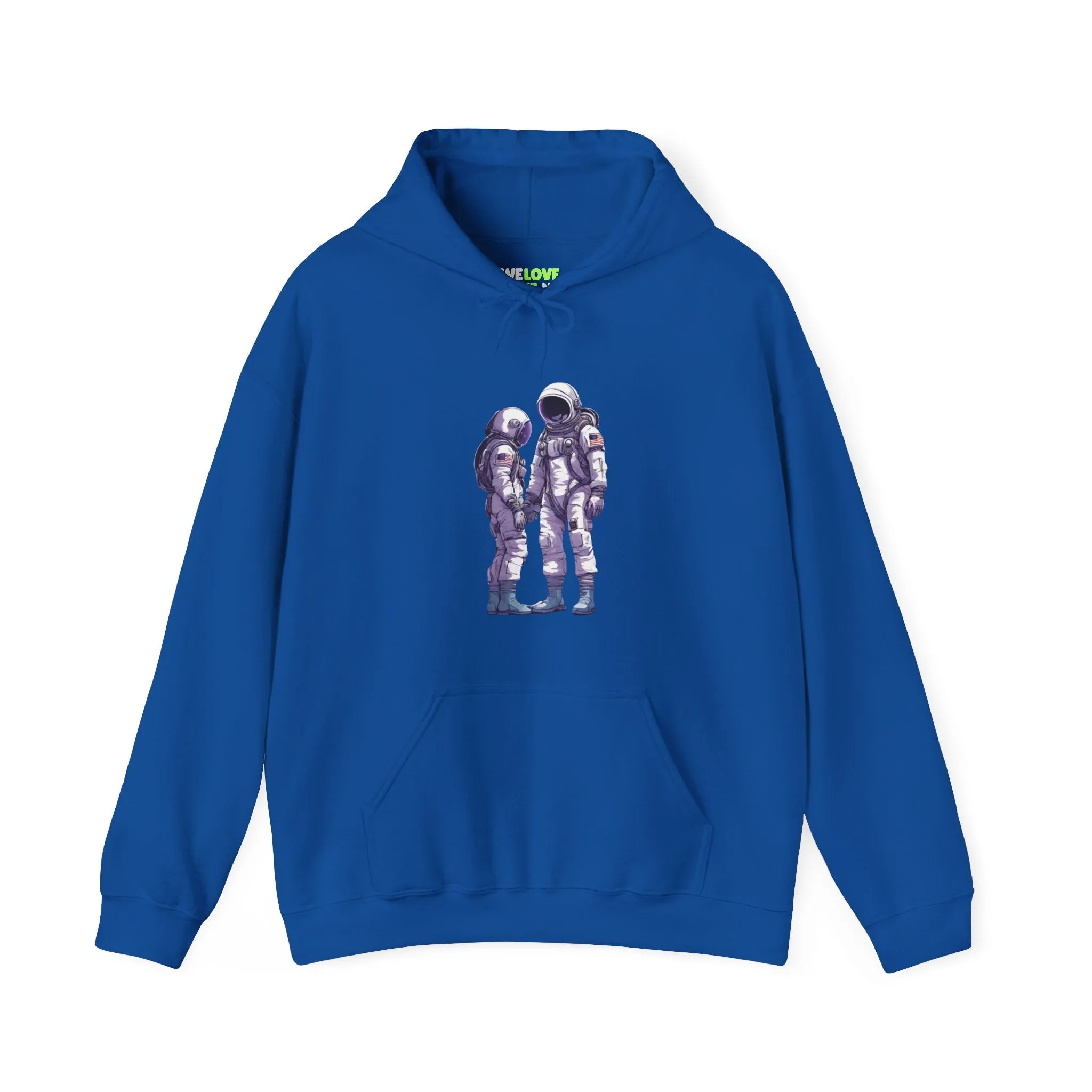 Mission Unknown Astronaut Spaceart Sci-Fi Hoodie