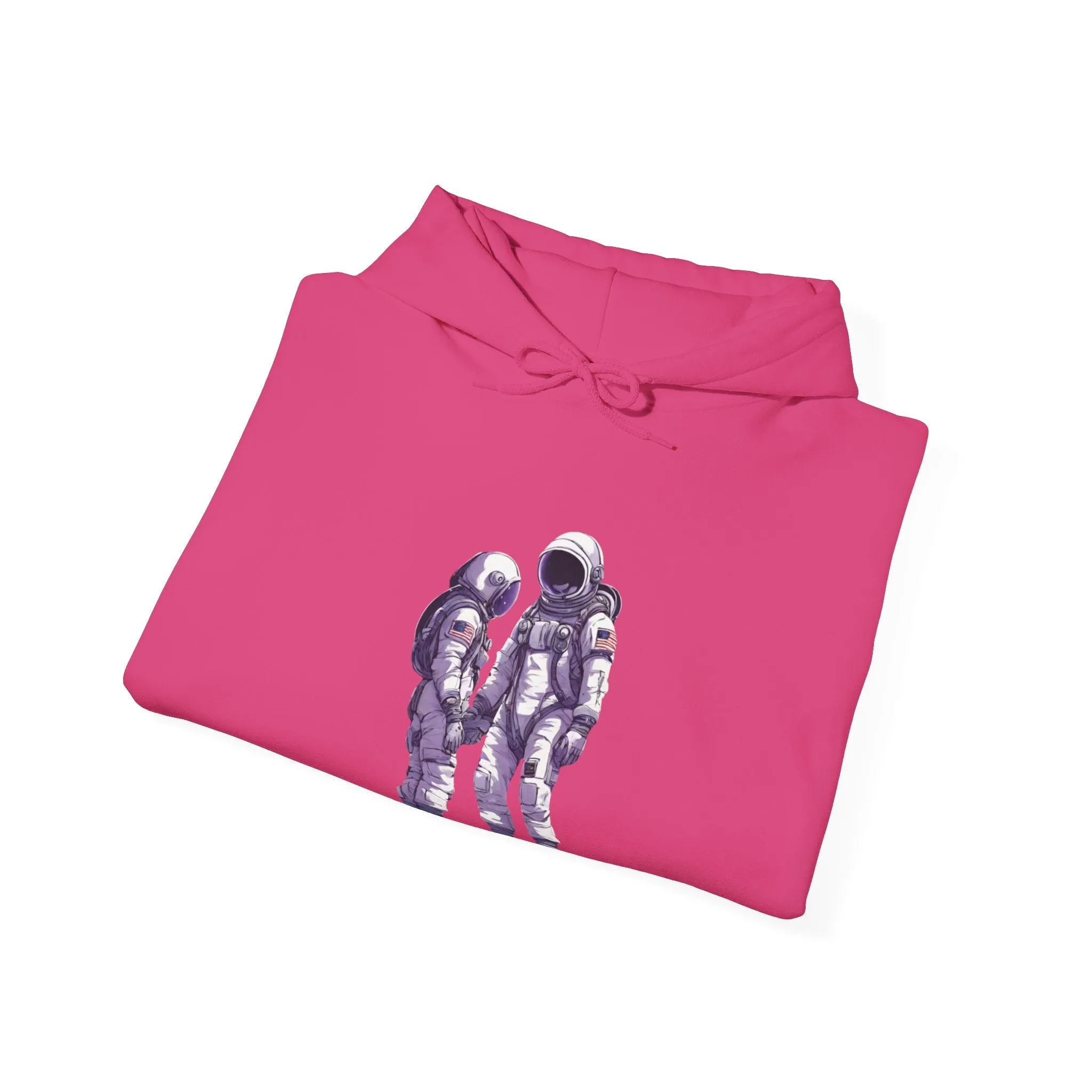 Mission Unknown Astronaut Spaceart Sci-Fi Hoodie