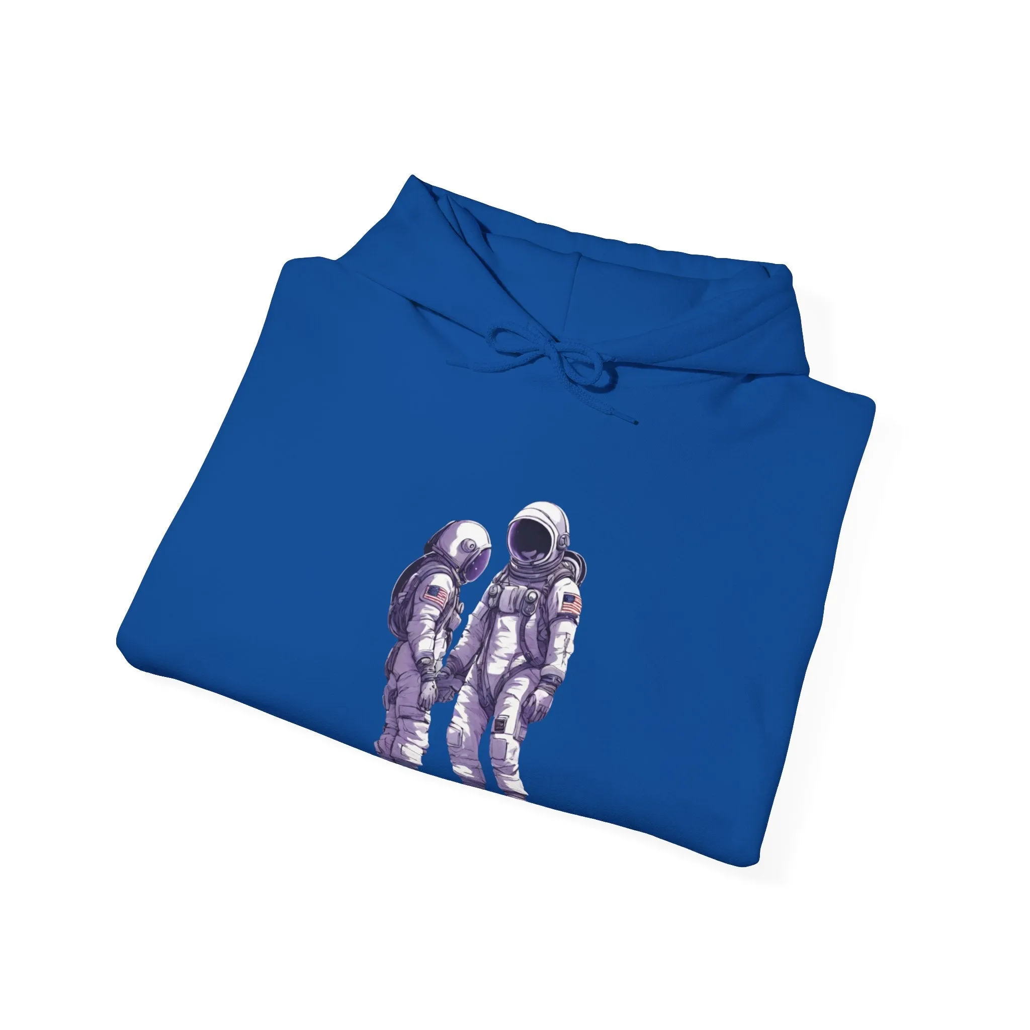 Mission Unknown Astronaut Spaceart Sci-Fi Hoodie