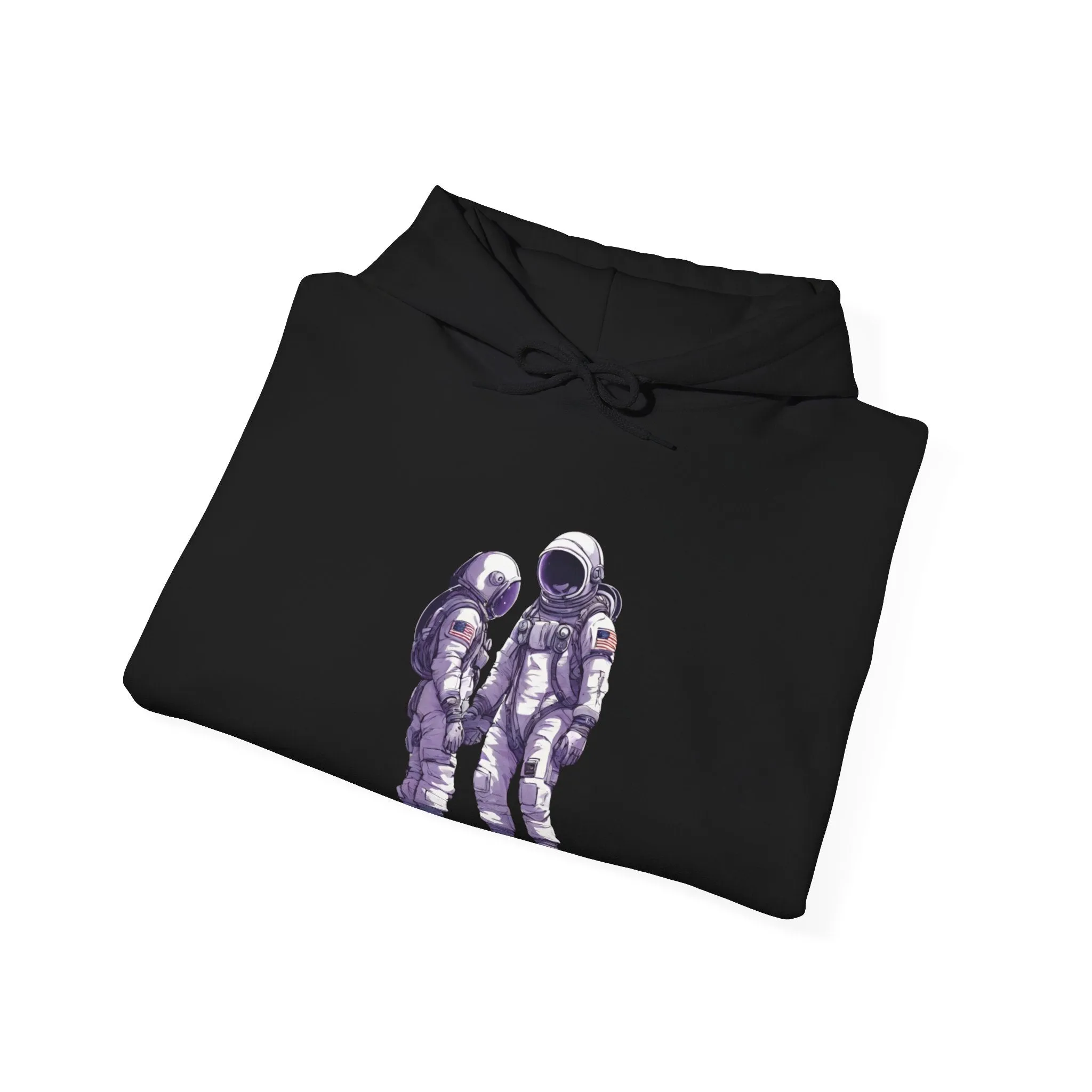 Mission Unknown Astronaut Spaceart Sci-Fi Hoodie