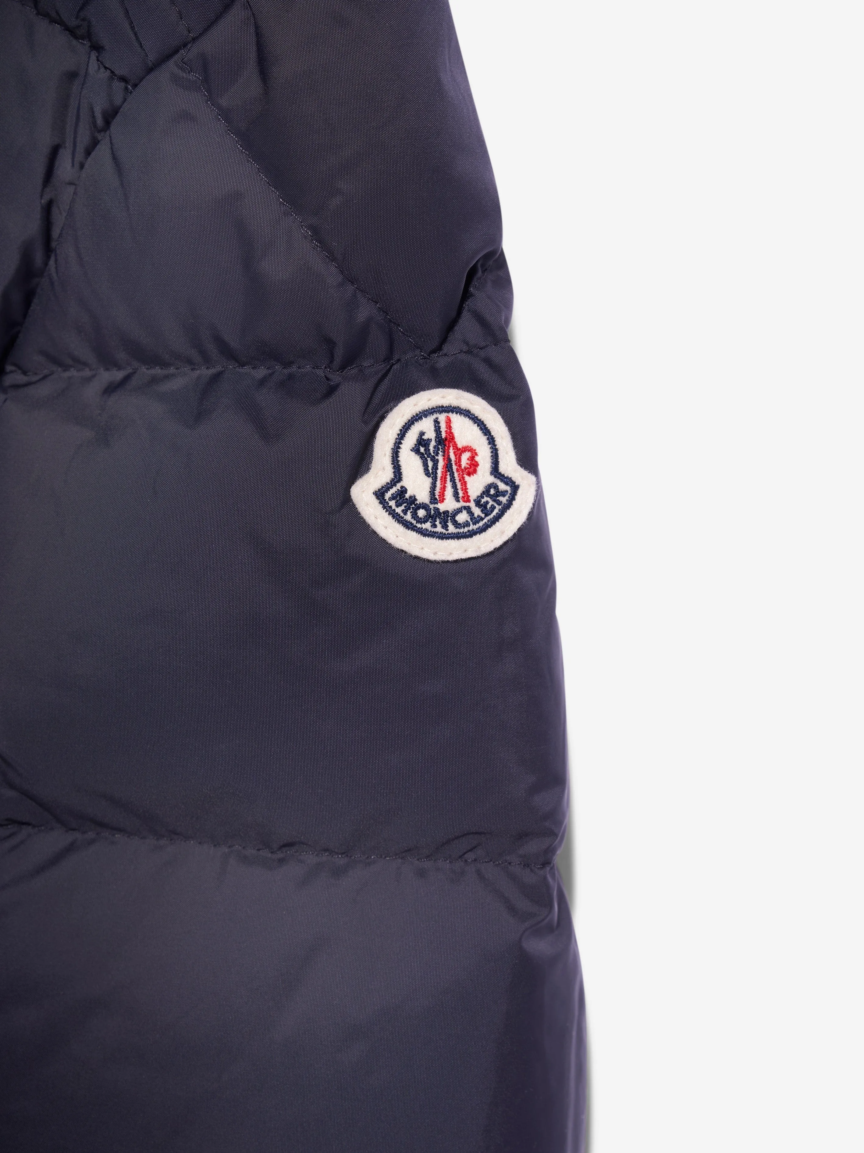 Moncler Enfant Boys Down Padded Merary Jacket in Navy