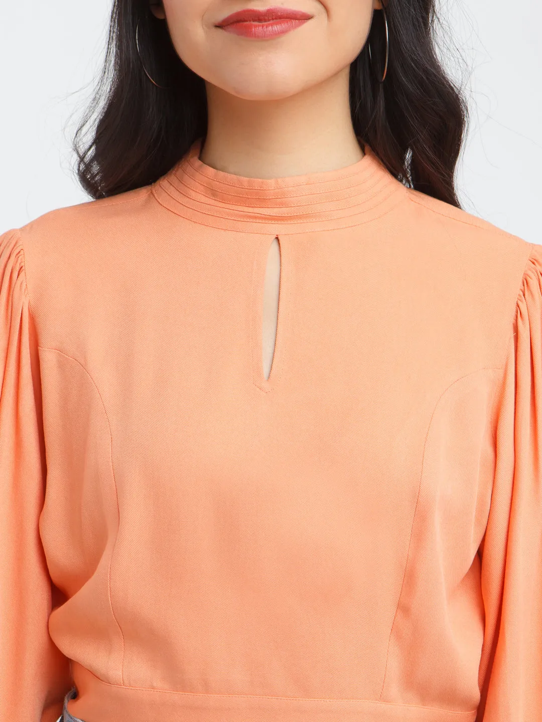 Orange Solid Top