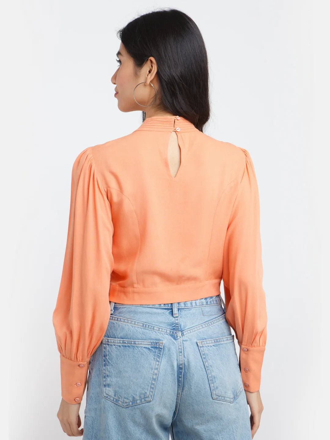 Orange Solid Top