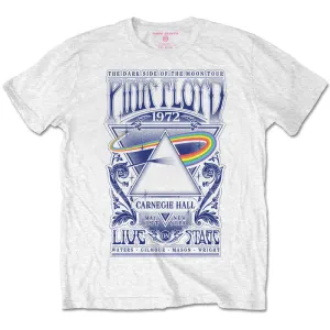 Pink Floyd Kids White T-Shirt - Dark Side Of The Moon Tour 1972