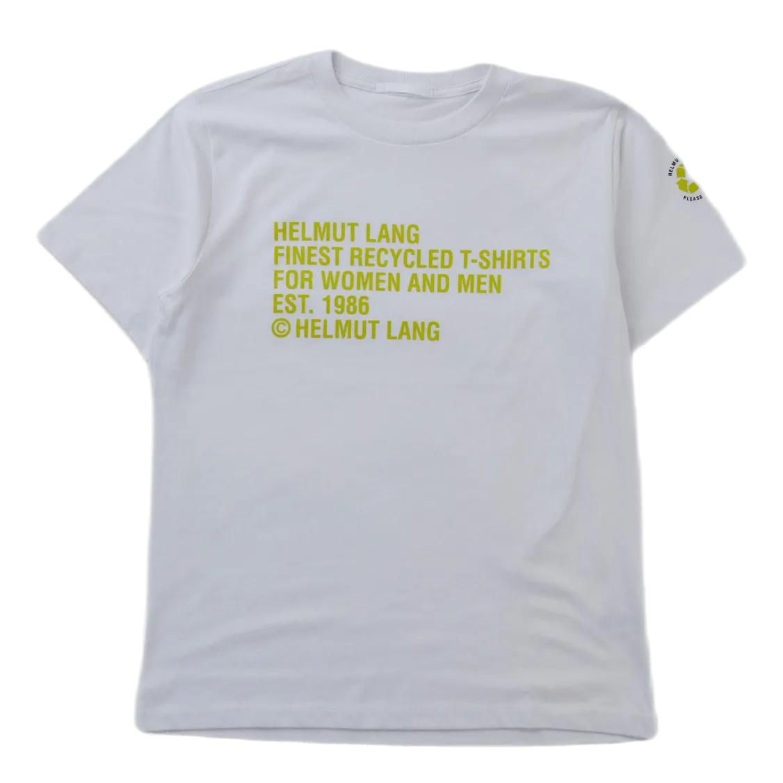 Recycled Tshirt.recy White