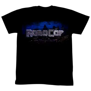 Robocop Cityscape Men's T-Shirt