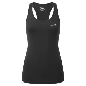 Ronhill Core Knit Tank (Womens) - Black/Bright White