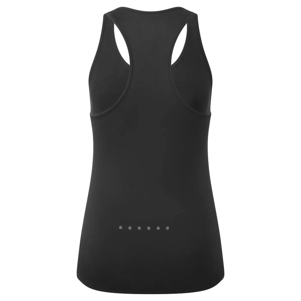 Ronhill Core Knit Tank (Womens) - Black/Bright White