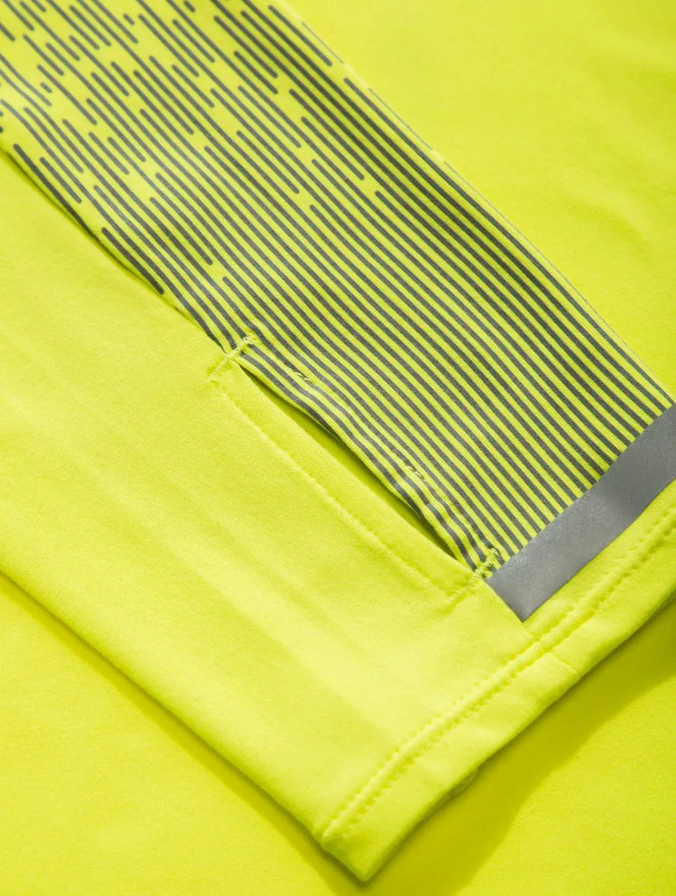 Ronhill Tech Reflect Half Zip (Mens) - Fluo Yellow/Reflect