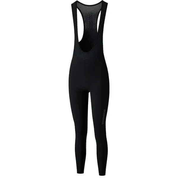 Shimano Clothing Women's; Kaede Bib Tights; Black; Size M