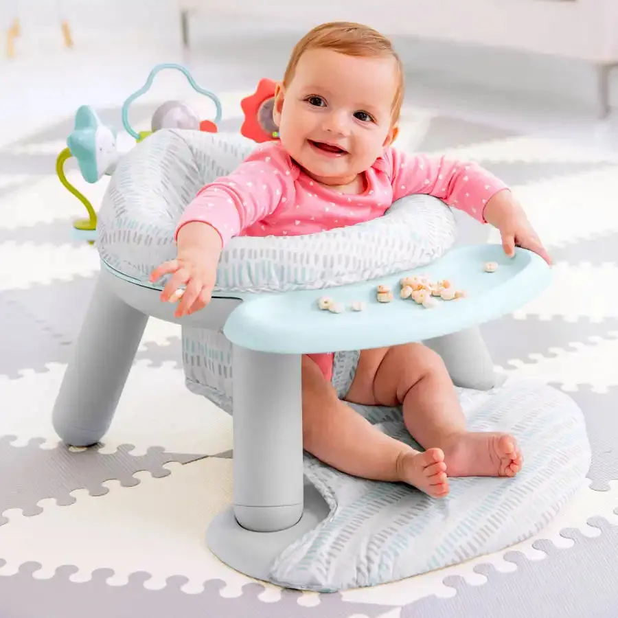 Skip Hop Silver Lining Cloud 2-in-1 Activity Floor Seat