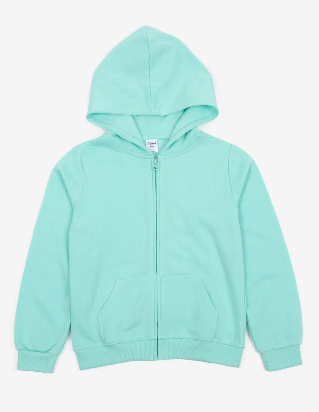 Solid Classic Color Zip Hoodies