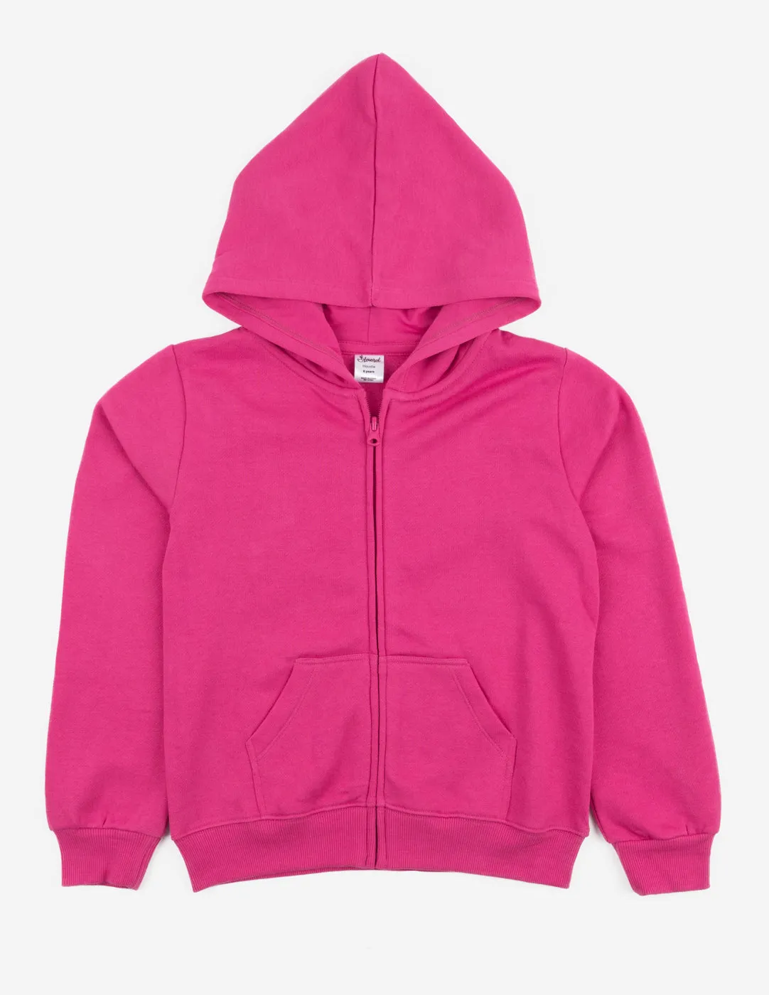 Solid Classic Color Zip Hoodies