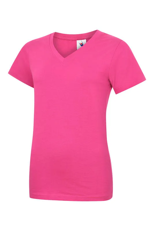 UC319 Ladies Classic V-Neck T-Shirt