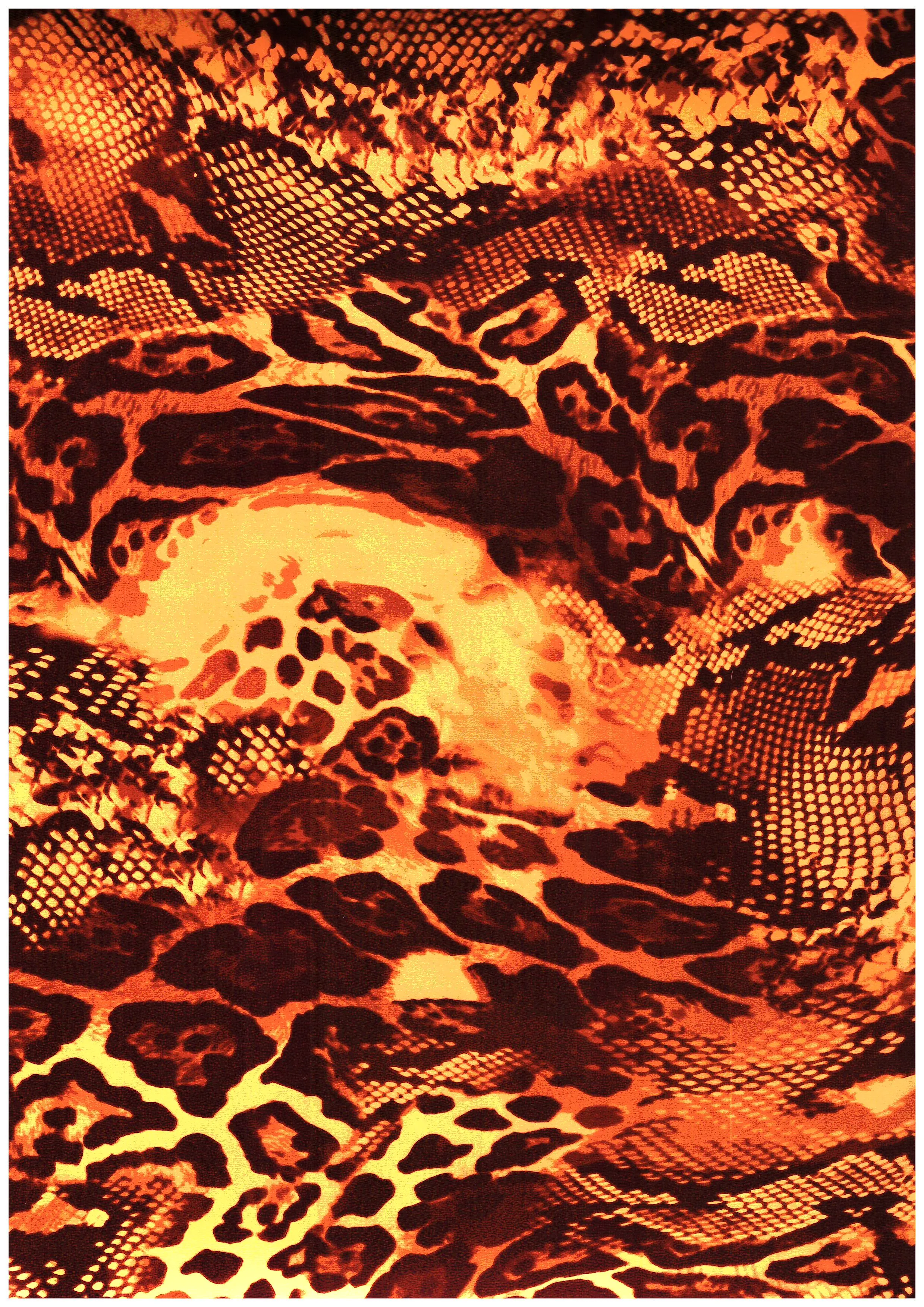 Ultra Flex Pattern Foil Snake 20” wide Heat TRANSFER Vinyl for T-Shirt and Apparel - HTV