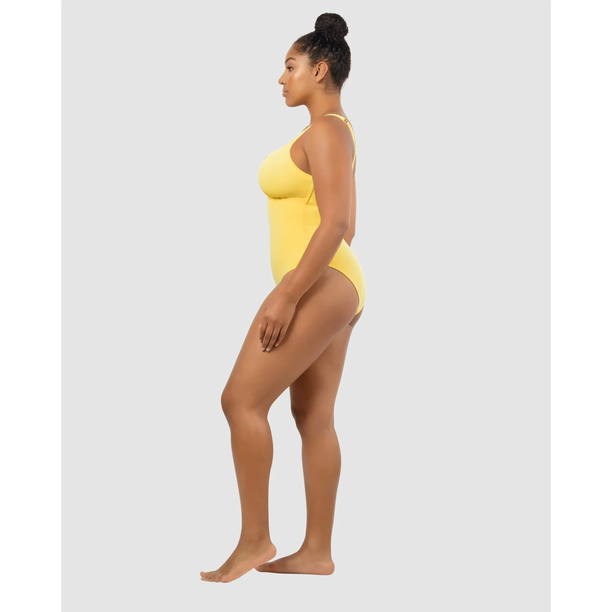 Vivien Full Bust V Neck Plunge Swimsuit