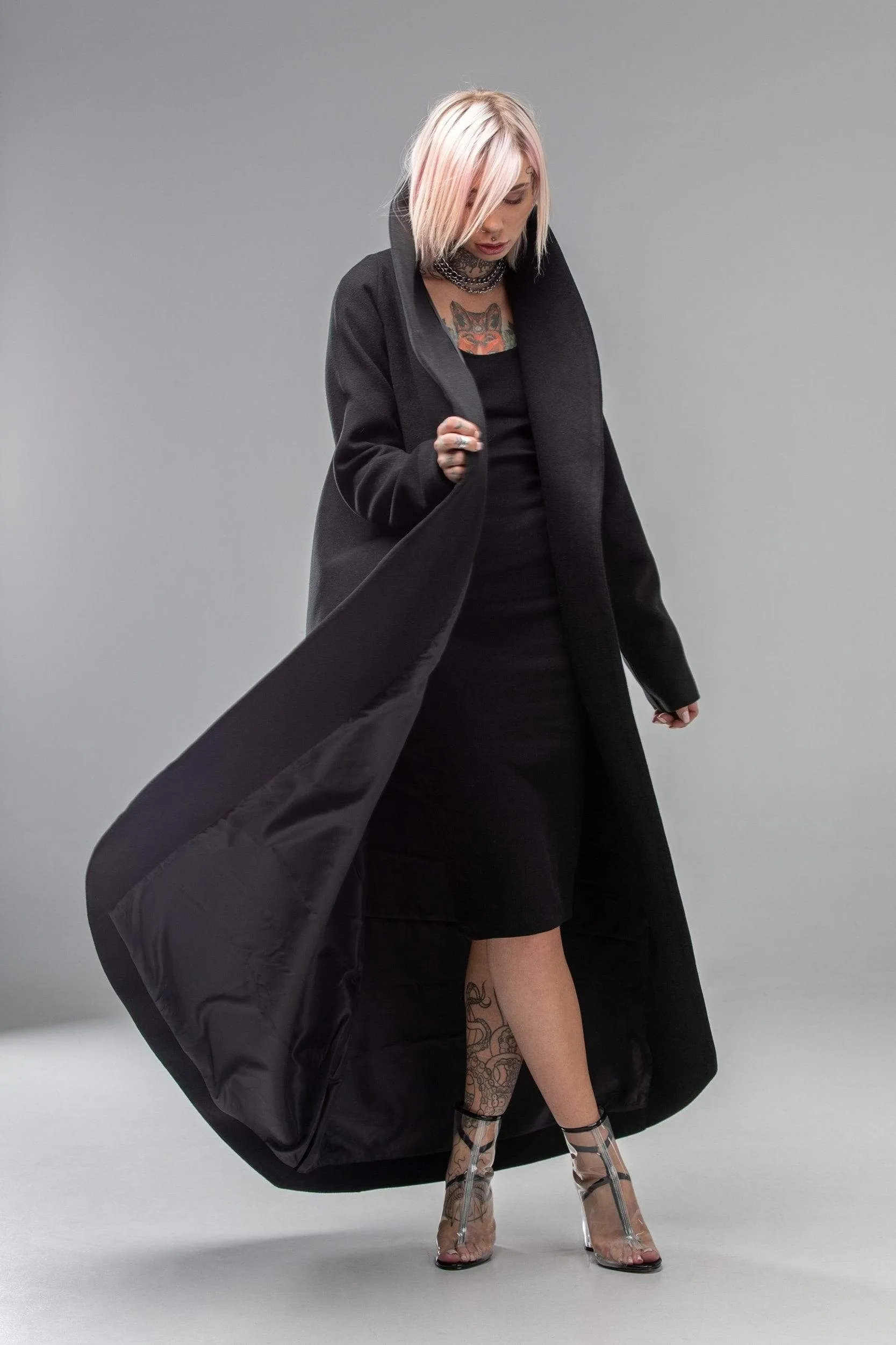 Winter Belted Maxi Coat