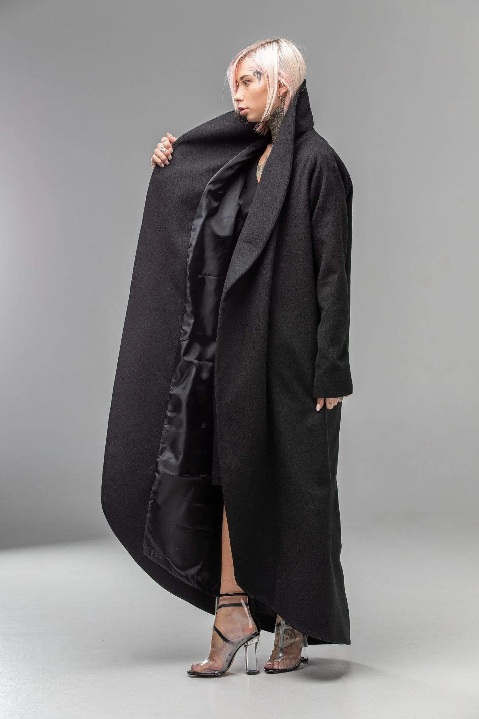 Winter Belted Maxi Coat