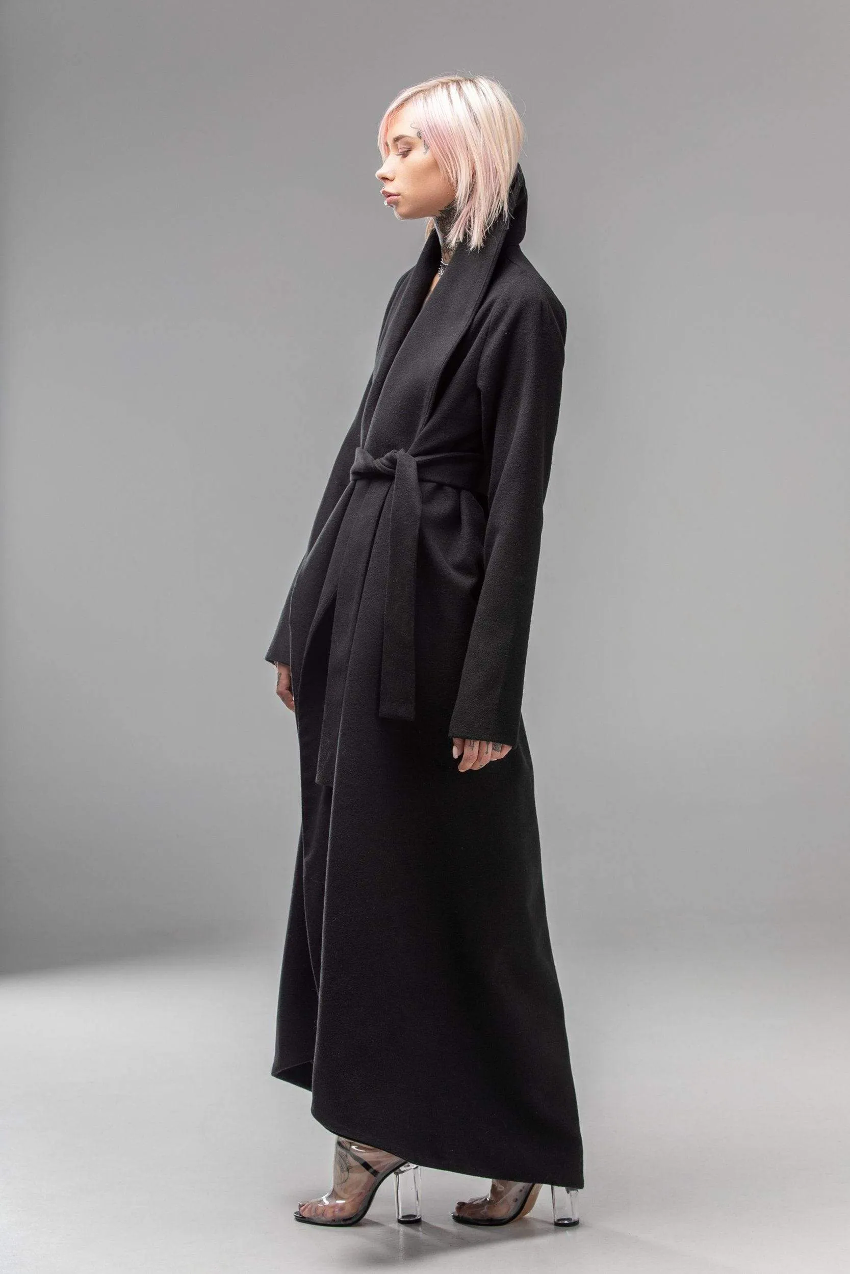 Winter Belted Maxi Coat