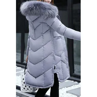 Women New Winter Warm Cotton Padded Jacket - WJC23378