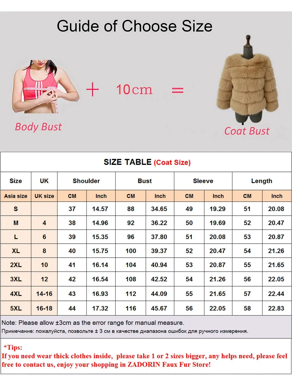 ZADORIN S-5XL Mink Coats Autumn Winter Fluffy Black Faux Fur Coat Women Elegant Thick Warm Faux Fur Jackets For Women 2024 Tops