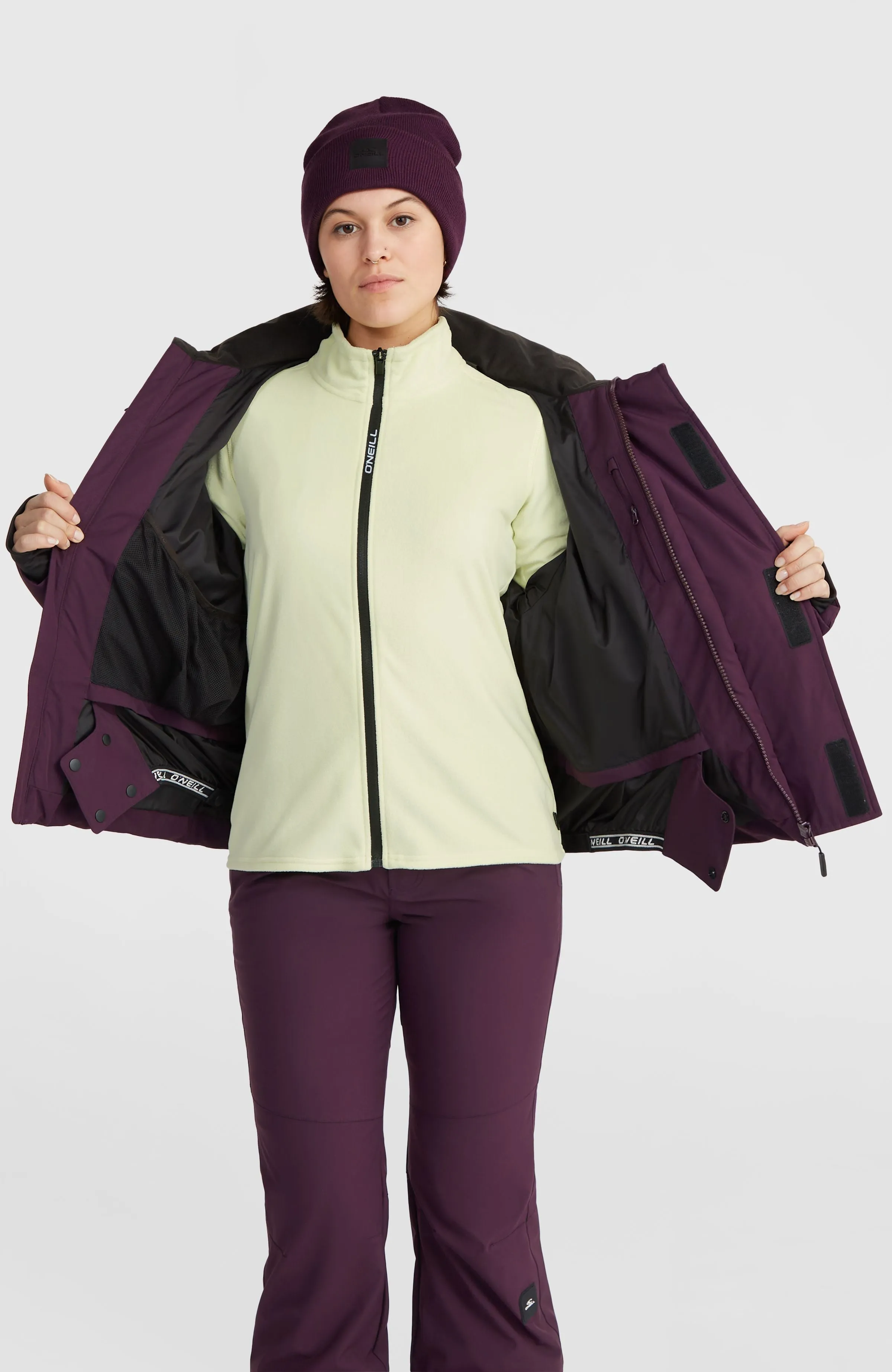 Z.E.N. Hybrid Snow Jacket | Aubergine